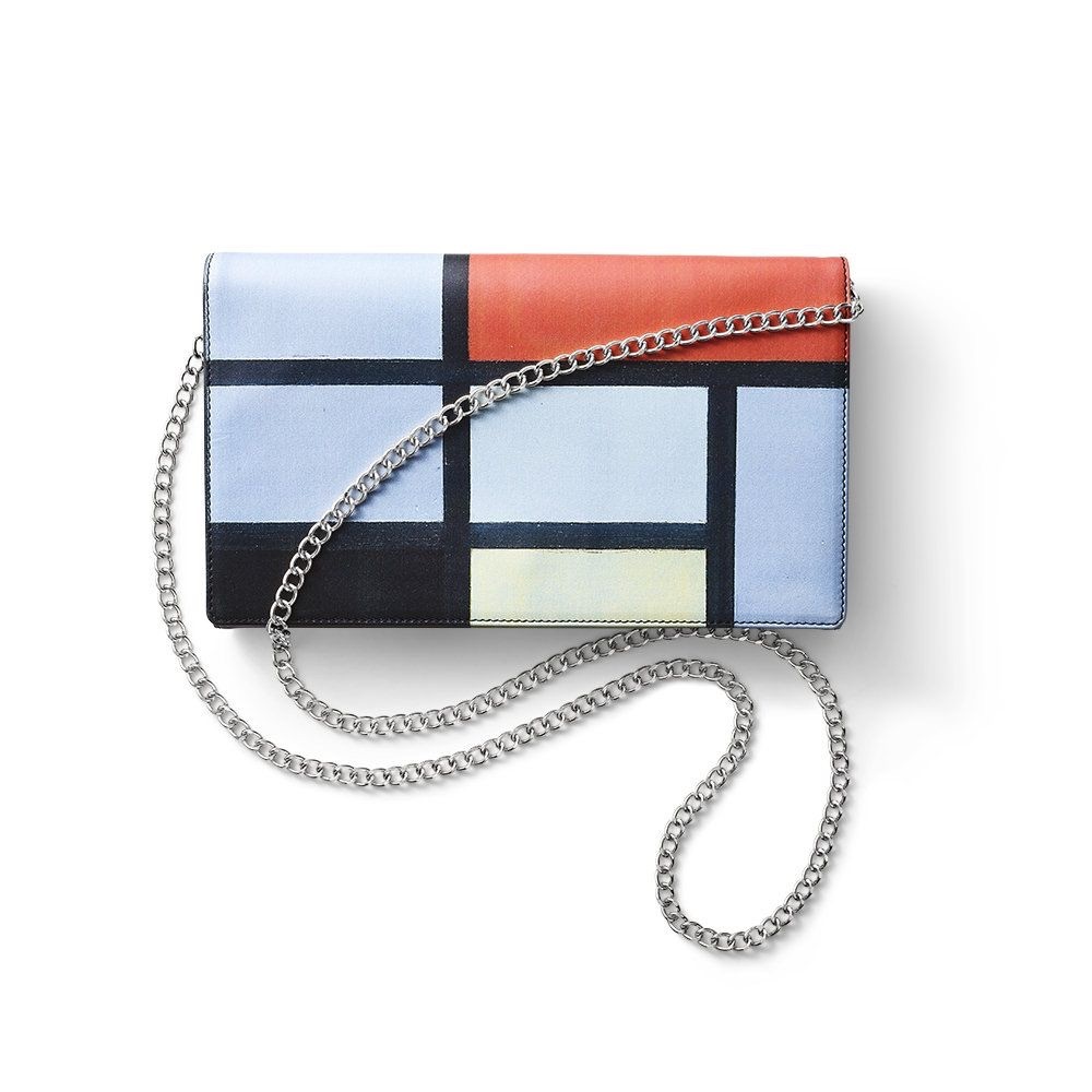NEW WITH TAGS. Mondrian Composition Crossbody Bag from the Met.